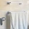 Suporte de Toalha com Ventosa sem Furos para Banheiro, Dormitório, Suporte de Toalha Infantil, Suporte de Toalha Multifuncional de Plástico para Cozinha