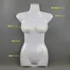 Maniquí de medio cuerpo perchero para ropa expositor de traje de baño lencería accesorios de exhibición de ropa modelo de plástico hanfu de mujer