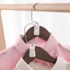 Gancho de Conexão para Cabide de Roupa Doméstico Artefato de Armazenamento que Economiza Espaço no Guarda-Roupa Pode Ser Empilhado com Ganchos de Roupa e Pode Ser Empilhado com Cabides de Roupa
