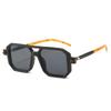 Gafas de sol de moda de doble puente transfronterizas, gafas de sol de celebridad en línea para mujeres europeas y americanas, gafas de sol para hombres 2024