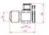 Eje giratorio de cuarta generación con control numérico CNC, plato de 100 mm, máquina de tallado redondo tridimensional para bricolaje, eje A 80, cabezal divisor, contrapunto