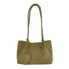 Bolso tote tejido vintage para mujer, nuevo bolso de hombro de gamuza de gran capacidad para otoño e invierno 2026, bolso de mano versátil de alta gama