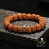Pulsera de Cuentas Bodhi Vajra Nepalí para Hombres, Buda del Año de Nacimiento del Zodiaco, Cuentas de Semillas Originales, Pulsera de Cuentas de Oración Budista Hecha a Mano para Mujeres, Venta al por Mayor