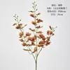 Sensación de mano hidratante pulpa orquídea danzante hogar nórdico hotel suave Decoración Ingeniería decoración de boda bonsái flor artificial