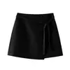 Falda de Línea A Gris de Alta Gama para Mujer, Otoño e Invierno, Elegante y Sencilla Falda de Lana, Adelgazante, de Cintura Alta, Sensación de Alta Gama A9995