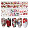 Manicura Transfronteriza Calcomanías para Manicura de Planta Mariposa Pegatinas de Transferencia al Agua Pegatinas para Manicura Fáciles y Simples Ecológicas Pegatinas para Uñas