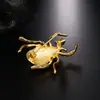 Buyitong Joyería de Comercio Exterior Europea y Americana Moda Popular Broche de Insecto Escarabajo Personalizado con Goteo de Aceite al por Mayor