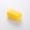 Fornecimento direto de fábrica portátil de uma semana Macaron quatro grades de plástico pequena caixa de medicina viagem mini armazenamento de plástico impressão de caixa de medicamento