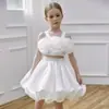 Vestido de Flores Transfronterizo de Amazon para Niños Vestido de Princesa para Cumpleaños Vestido de Dos Piezas de Estilo Occidental de Alta Gama para Niñas Actuación