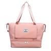 Bolsa de deporte de fitness sencilla y moderna para distancias cortas, bolsa de viaje transfronteriza, bolsa separada para artículos secos y húmedos, bolso de mano para exteriores.