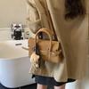 Bolso Pequeño de Otoño 2025 Nuevo Estilo Coreano Moderno Sencillo Estampado de Leopardo Personalizado Retro para Dama de Mano Cruzado Pequeño Cuadrado