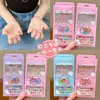 Lindas pegatinas de uñas de la serie Sanrio, exquisitas pegatinas de uñas para niños, pegatinas de uñas Kulomi Meruti para niños