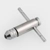 Llave de Macho de Mano Artefacto de Roscado Manual Herramienta de Roscado Mandril Alargamiento Ajustable Herramienta de Roscado de Carraca