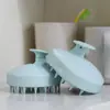 Cepillo para Lavar el Cabello de Silicona Pura Nuevo de Fábrica, Peine Limpiador y Masajeador del Cuero Cabelludo, Peine de Silicona para Lavar el Cabello con Masaje de Meridianos