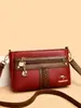 Comercio Exterior Transfronterizo Bolsos de Mujer al por Mayor 2025 Nuevo Bolso Cuadrado Pequeño Simple y de Moda Bolso de Hombro Único Cruzado Versátil de Color Contrastante