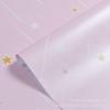 Papel de parede estrela espessa à prova d'água à prova de umidade autoadesivo dormitório quarto fundo nórdico parede desktop armário adesivo