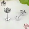 Ivor aretes de plata esterlina 925 sencillos de amor transfronterizo aretes aretes en forma de corazón venta al por mayor joyería ventas directas de fábrica