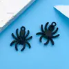Transfronterizo retro Halloween gota de aceite simulación araña telaraña joyería accesorios pulsera diy aleación colgante colgante colgante