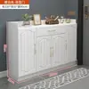 Gabinete para zapatos de entrada de casa, gabinete simple de gran capacidad para recibidor, gabinete de almacenamiento económico estilo europeo para balcón, zapatero
