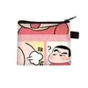 Nuevo Monedero de Dibujos Animados Crayon Shin-Chan para Estudiantes Hombres y Mujeres Bolsa de Almacenamiento de Poliéster Bolsa de Almacenamiento Personalizada de Moda Venta al por Mayor Caliente