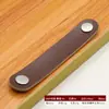 Mesita de Noche Puerta de Armario Asa de Cuero Colorida Nórdico Moderno Minimalista Agujero Único Asa de Cuero Asa de Cuero para Muebles