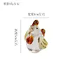 Adorno de Caballo Giratorio de Vidrio Cultural y Creativo de Zibo Mascota del Año del Caballo de Escritorio Figura Souvenir Decoración Regalo Pequeño Creativo