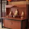 Pequena Mesa de Altar Doméstico, Mesa para Incenso, Tela Econômica para Janela/Varanda, Mesa Simples de Adoração