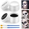 50ML color corporal negro blanco traje de maquillaje para niños maquillaje de payaso de Halloween color facial corporal