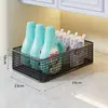 Estante de almacenamiento para baño, cesto para ropa sucia debajo del gabinete, organizador para lavabo de inodoro, almacenamiento de detergente para ropa, carrito pequeño móvil