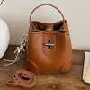 Transfronterizo 2026 Verano Nuevo Bolso de Mujer Bolso de Hombro Clásico Versátil Bolso de Mano con Sensación Retro de Alta Gama Bolso Cubo Bolso Cruzado