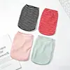 Fábrica de Origem Colete Listrado para Pet Colete de Primavera e Verão para Cachorro Roupas para Pet Roupas para Cachorro