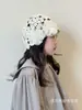 Gorro de Punto de Alta Gama Coreano para Niños Niñas 2025 Nuevo Primavera y Verano Delgado Baotou Hat Gorro Pullover para Bebé Niña