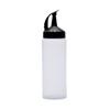 Botella de condimento para aceite de cocina, botella de salsa, botella de condimento para ensalada, botella de plástico exprimible con escala al por mayor