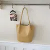 Nuevo Conjunto de Dos Piezas con Textura Tejida Gran Capacidad Textura de PU 2026 Bolso Cubo de Mano al Hombro Plegable de Moda Madre-Hijo