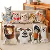 Almofadas Personalizadas com Formatos e Fotos, Almofadas de Animais Fofas para Gatos e Cachorros, Almofadas de Desenho Animado de Lado Único ou Duplo, Personalizado Atacado