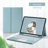 Teclado Bluetooth Touch Galaxy Tabs10Fe A8A9+ Com Compartimento para Caneta Capa Protetora S11 Capa de Couro Sem Fio