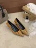 []Outono 2026 Novo Estilo Quatro Estações Sapatos de Salto Agulha Bico Fino Femininos Sapatos de Outono Tamanhos 35-40