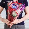 Día de la Mujer Diseño Creativo Ramo de Toallas Caja Individual de Rosas Regalo Práctico para Clientes de la Empresa