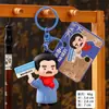 Mengxu Profesional Personalizado Epoxy PVC Productos Culturales y Creativos Estilo Dibujos Animados 3D Llavero Colgante Accesorios Regalo Venta al por Mayor