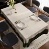 Toalha de Mesa Estilo Medieval Impermeável e à Prova de Óleo Tapete de Mesa Sem Lavagem 2026 Novo Estilo Luxo Leve High-End Retrô Francês Toalha de Mesa para Mesa de Centro