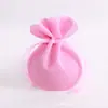 Bolsas de veludo com cordão em estoque para joias e embalagens de presentes, saquinhos de pano pequenos para bolas de saúde, atacado, podem ser impressos com logotipo, bolsas em formato de cabaça
