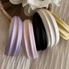Diadema de Satén de Seda Texturizada de Caña Alta para Mujer, Diadema Versátil de Primavera y Verano, Accesorio para el Cabello Moderno y Elegante