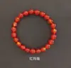 Pulsera de Cristal Popular Transfronteriza 8mm Gema Roja Verde Cristal Fresa Lapislázuli Pulsera Pulsera de Piedra Natural Venta al por Mayor de Fábrica