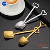 Cuchara de acero inoxidable 304 de aspecto elegante, cuchara pala creativa, pala para sandía, cuchara para postre, cuchara para mezclar café, cuchara cuchara cuchara cuchara cuchara cuchara cuchara cuchara cuchara