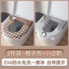 Almofada de assento universal Four Seasons inverno adesivo tipo 2024 almofada de vaso sanitário deslavável novo doméstico à prova d'água vaso sanitário
