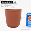 Vaso de flores de resina de íris grande plantação de flores de plástico planta verde Alice tigela longa varanda plantando vaso de flores atacado