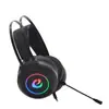 Auriculares luminosos para juegos de e-sports montados en la cabeza con auriculares para portátil, ordenador de escritorio, cibercafé, auriculares 7.1 USB al por mayor