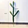 Planta Verde Artificial Cactus Columna Piso Cinta Métrica Maceta Interior Nórdico Decorativo Planta Tropical Adorno Alta Simulación