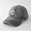 Gorra de Béisbol de Mezclilla Bordada con Letra de Primavera para Hombres y Mujeres, Gorra de Pato Versátil a la Moda y Casual para Proteger del Sol