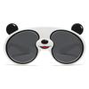 Gafas de Sol de Dibujos Animados Panda para Niños Gafas Polarizadas de Silicona para Bebé Protección UV Infantil Gafas de Panda Gordito